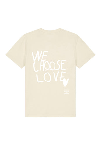 kinder t-shirt we choose love