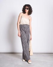 wide pants kiso leo print