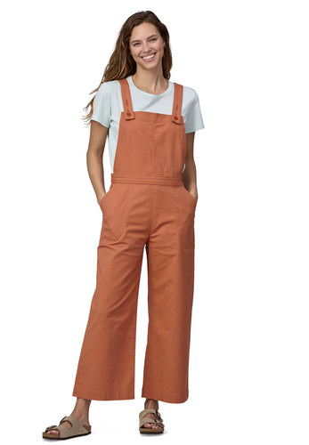 w's stand up cropped overalls SINY