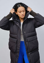Load image into Gallery viewer, ry puffer parka black