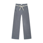 jeans dew flared - french pocket - cool grey