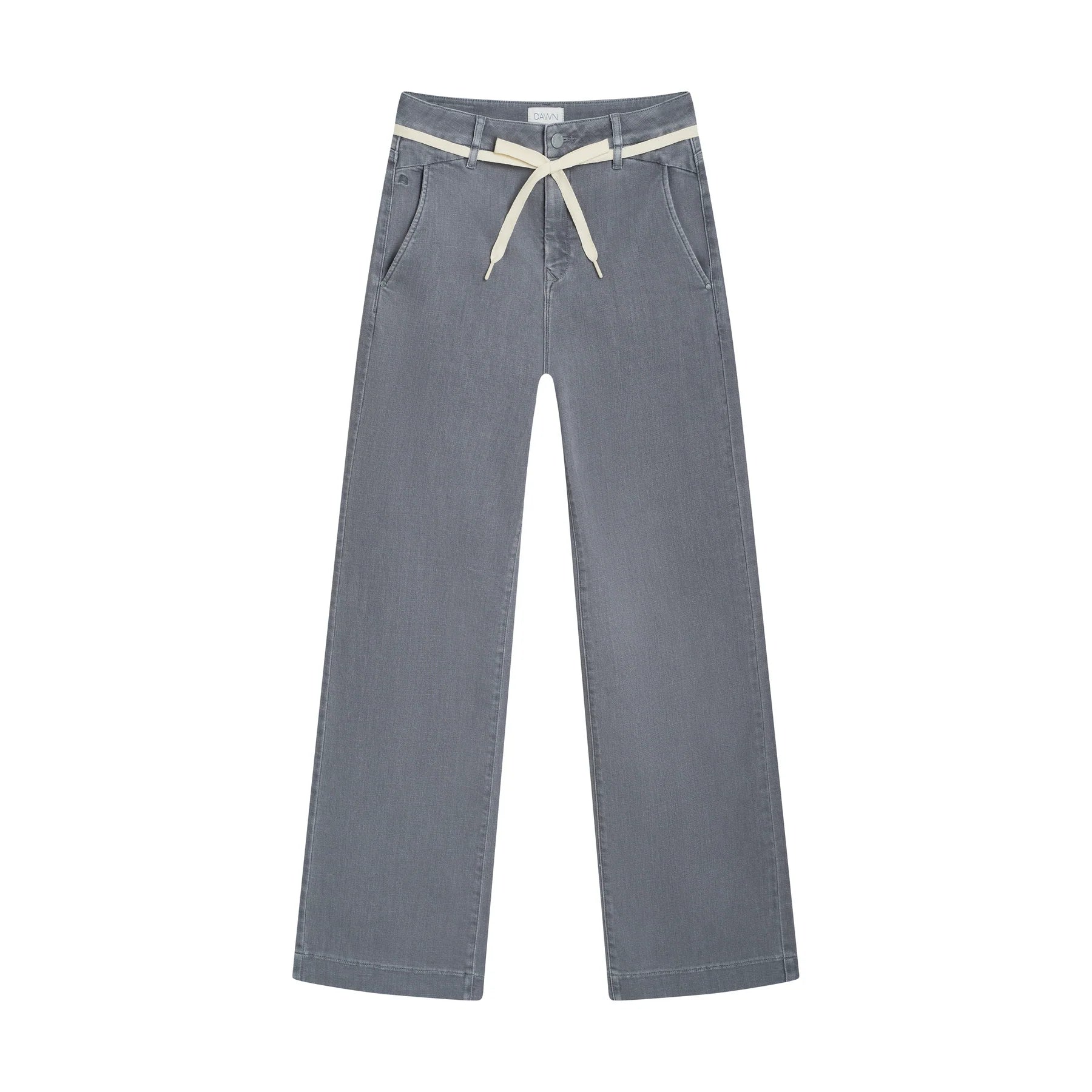 jeans dew flared - french pocket - cool grey