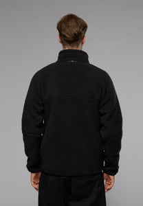 fleece jacket peat black