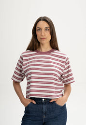cropped t-shirt desna stripes marmeladen streifen
