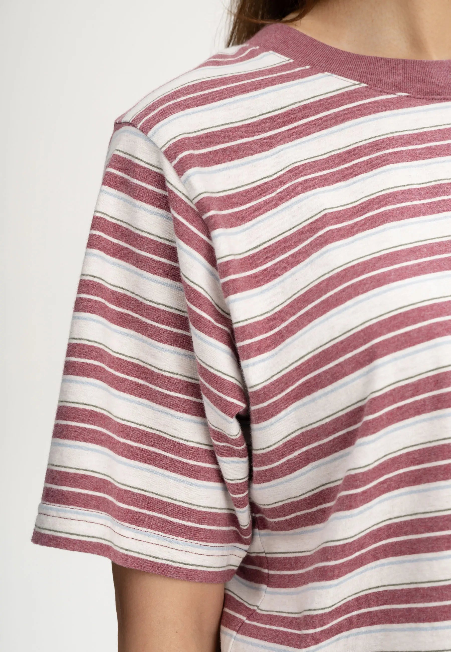 cropped t-shirt desna stripes marmeladen streifen