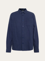dune regular stripe shirt multi check