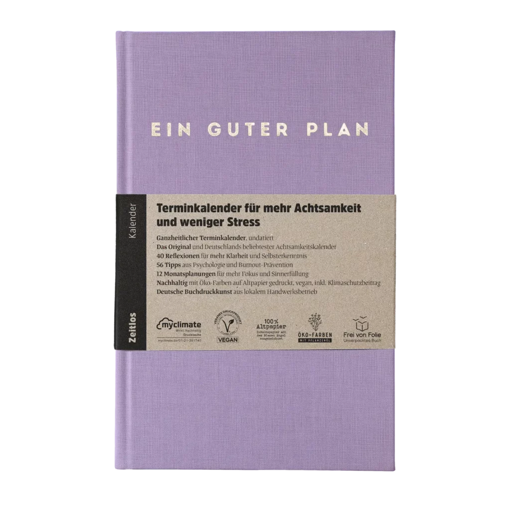ein guter plan - zeitlos