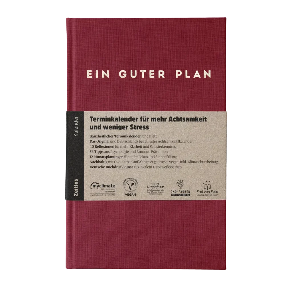 ein guter plan - zeitlos