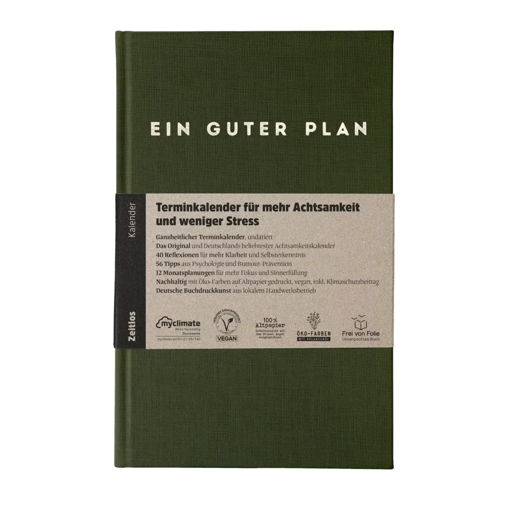ein guter plan - zeitlos