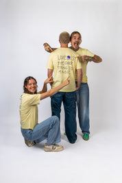 JILL DEIMEL | boxy crop tee butter yellow | pre-sale