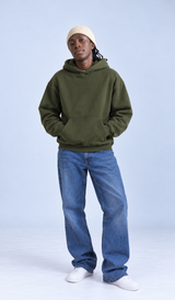 oversized hoodie chive