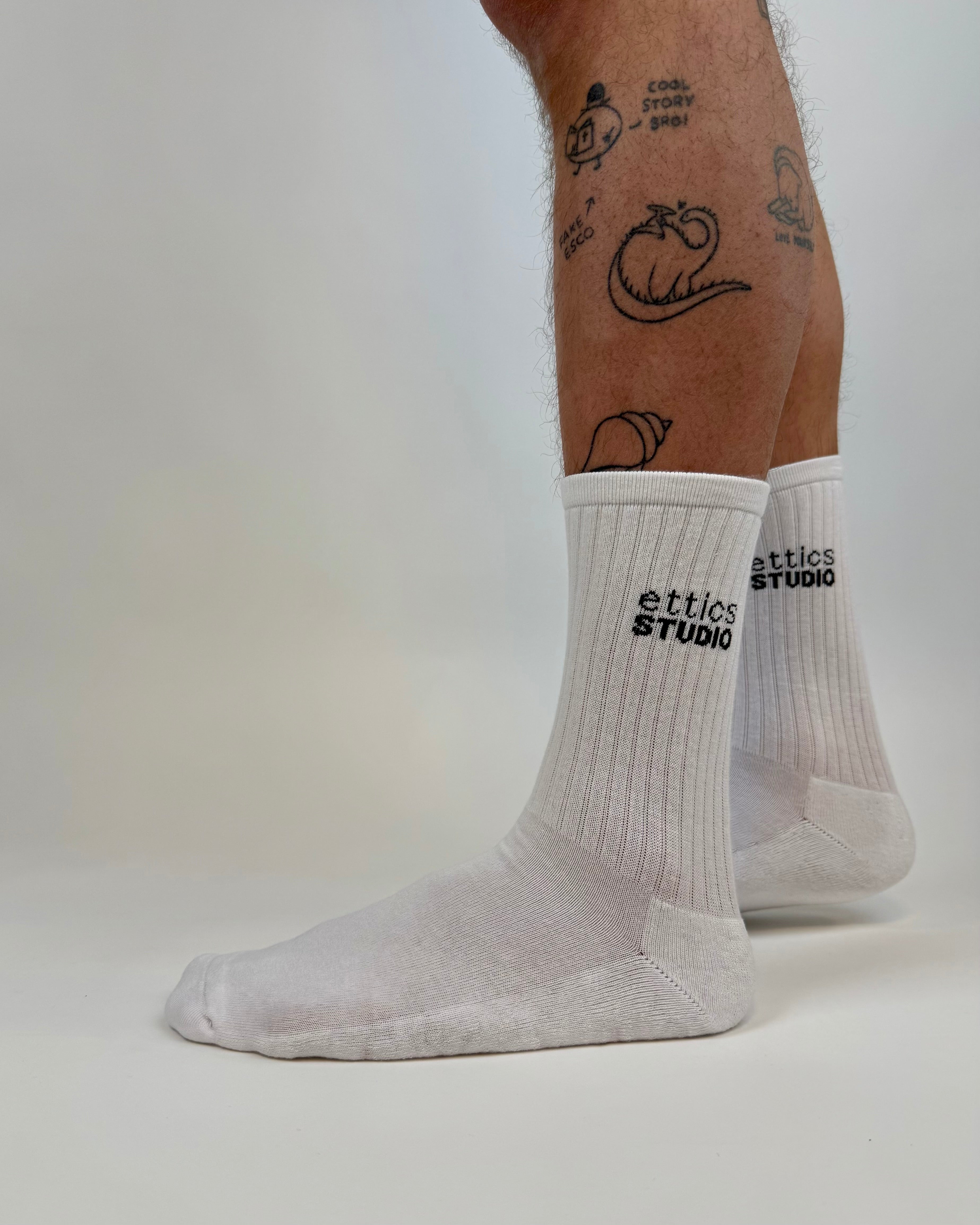 tennis sock logo ettics studio