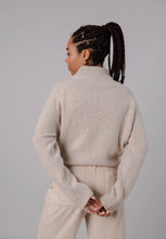 Load image into Gallery viewer, perkins cropped sweater beige