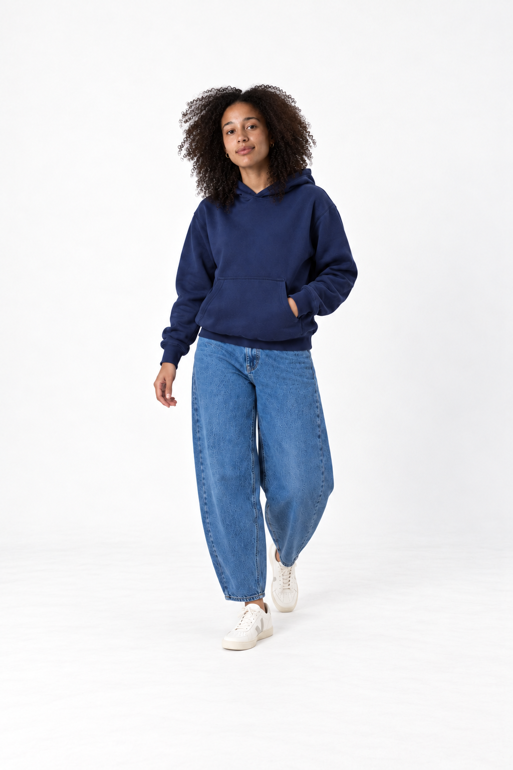 classic women's hoodie patriot blue
