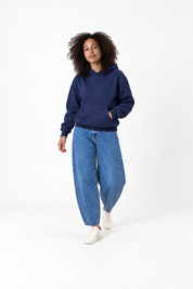 classic women's hoodie patriot blue