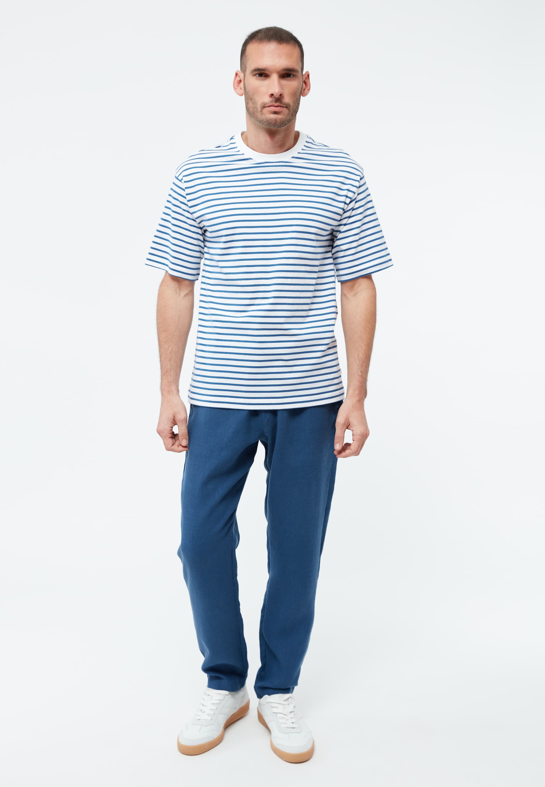 hose gberic blazing blue (linen)