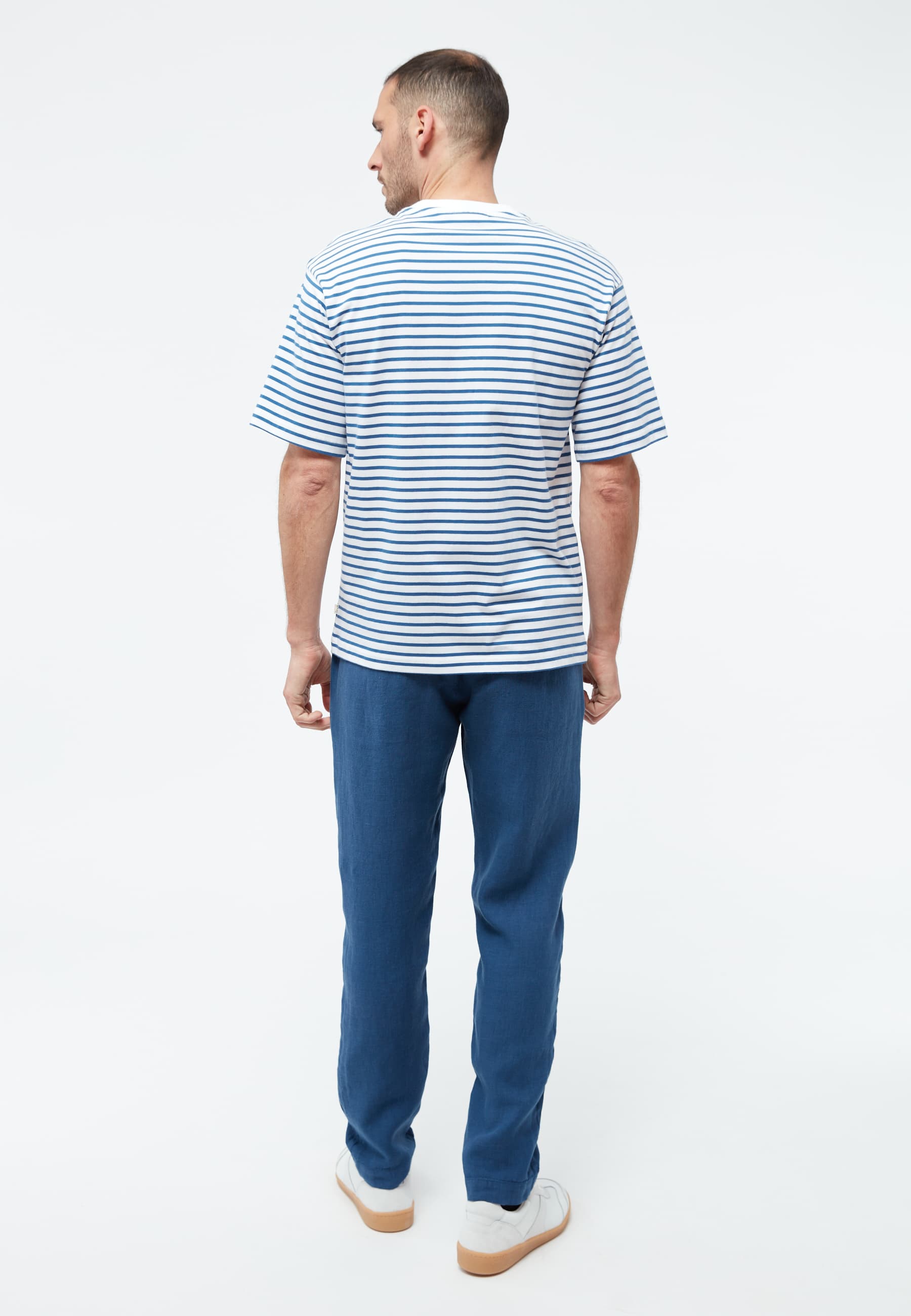 hose gberic blazing blue (linen)