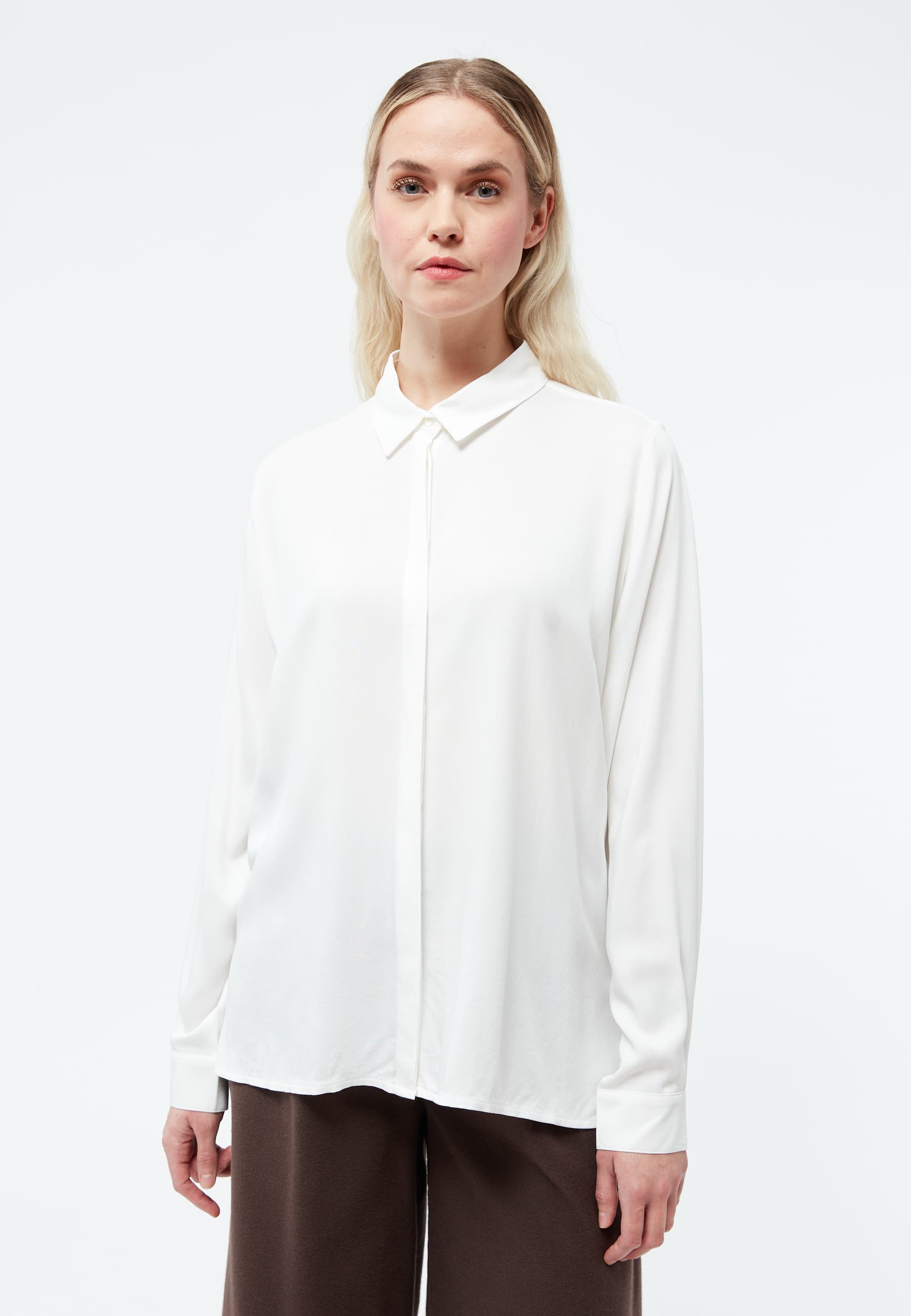 bluse gbiva white