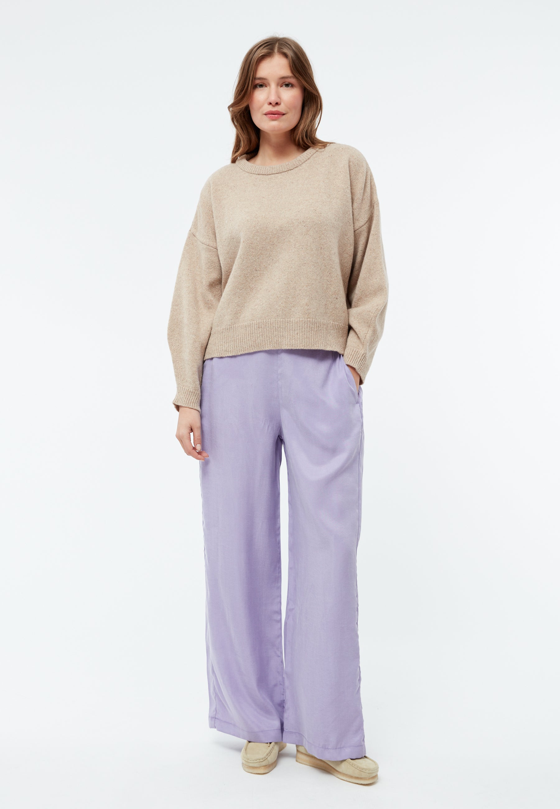 pullover jella beige