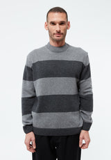 pullover gbivan iron grey/anthracite (stripes)