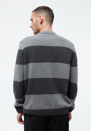 pullover gbivan iron grey/anthracite (stripes)