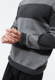 pullover gbivan iron grey/anthracite (stripes)