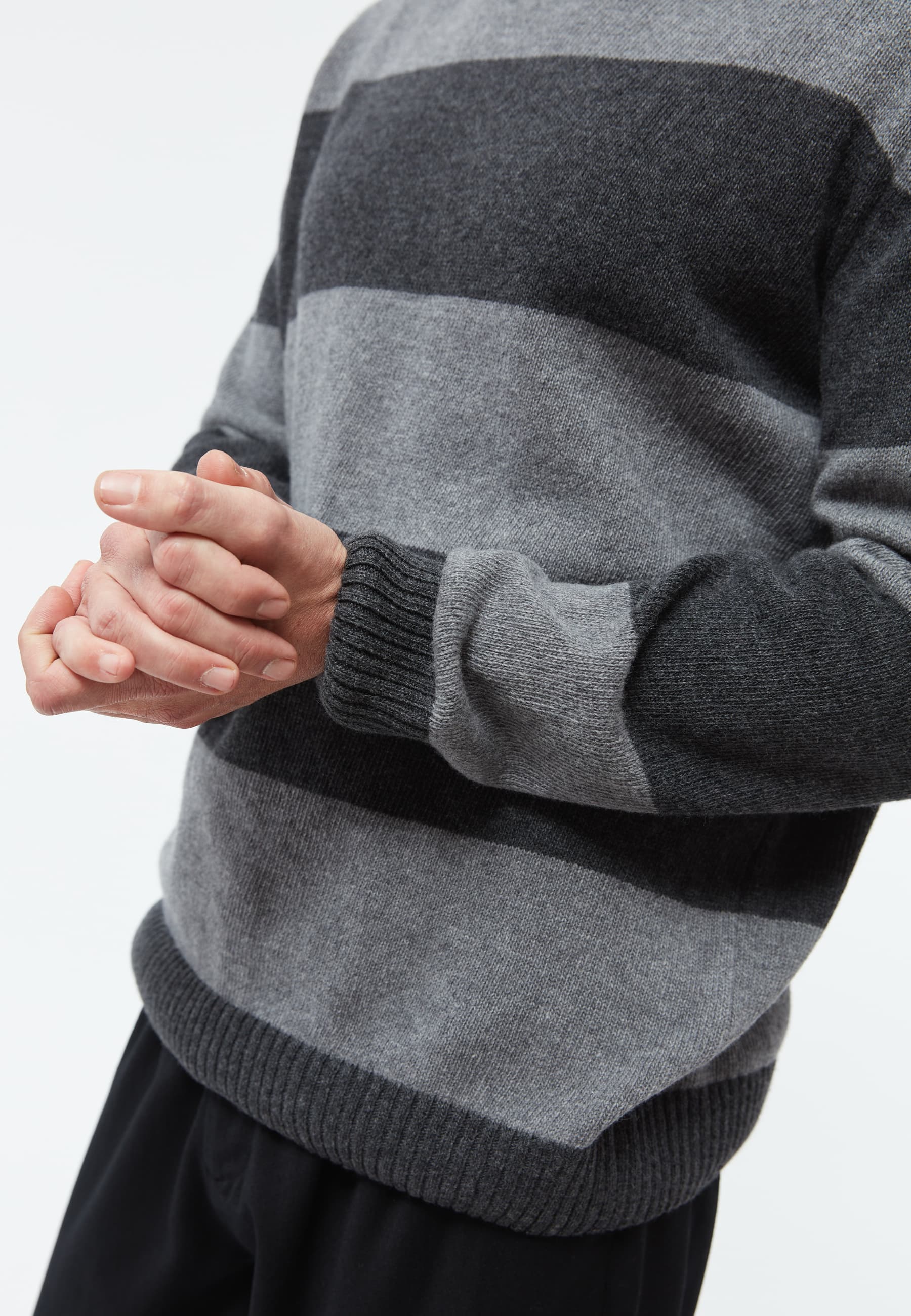 pullover gbivan iron grey/anthracite (stripes)