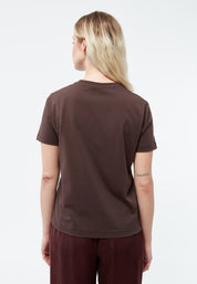 t-shirt gbfine coffee brown