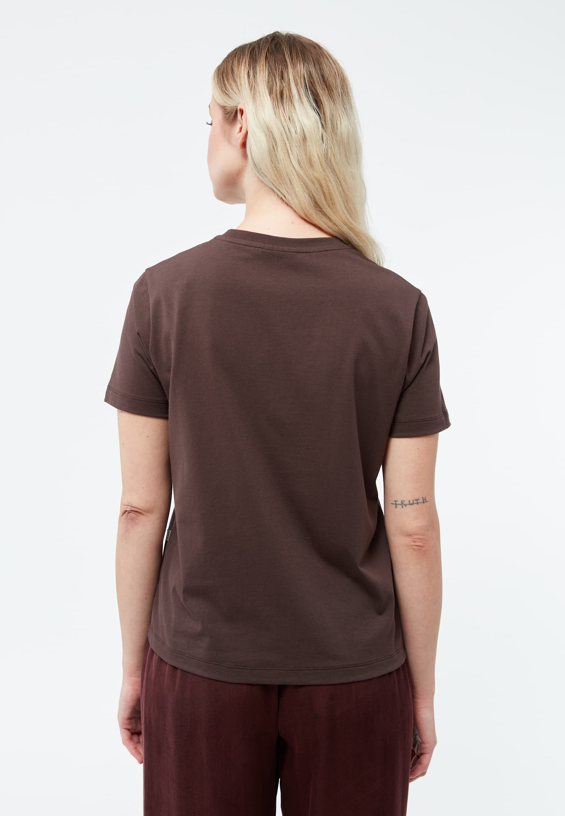t-shirt gbfine coffee brown