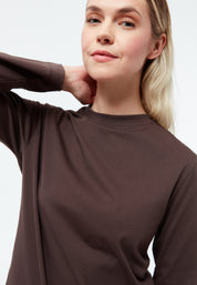 longsleeve gbrosalie coffee brown