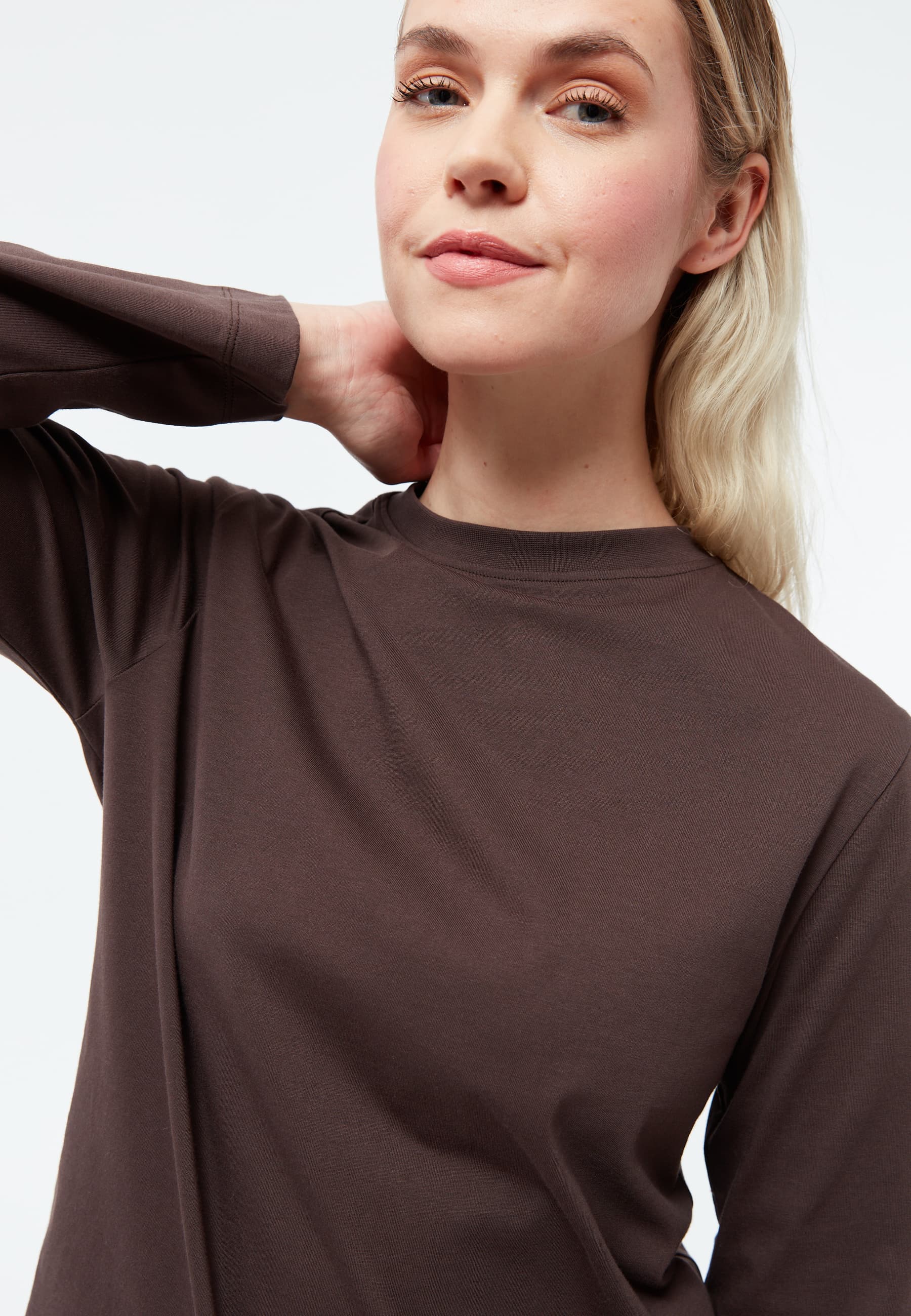 longsleeve gbrosalie coffee brown