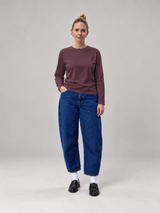 loose fit women's longsleeve fig