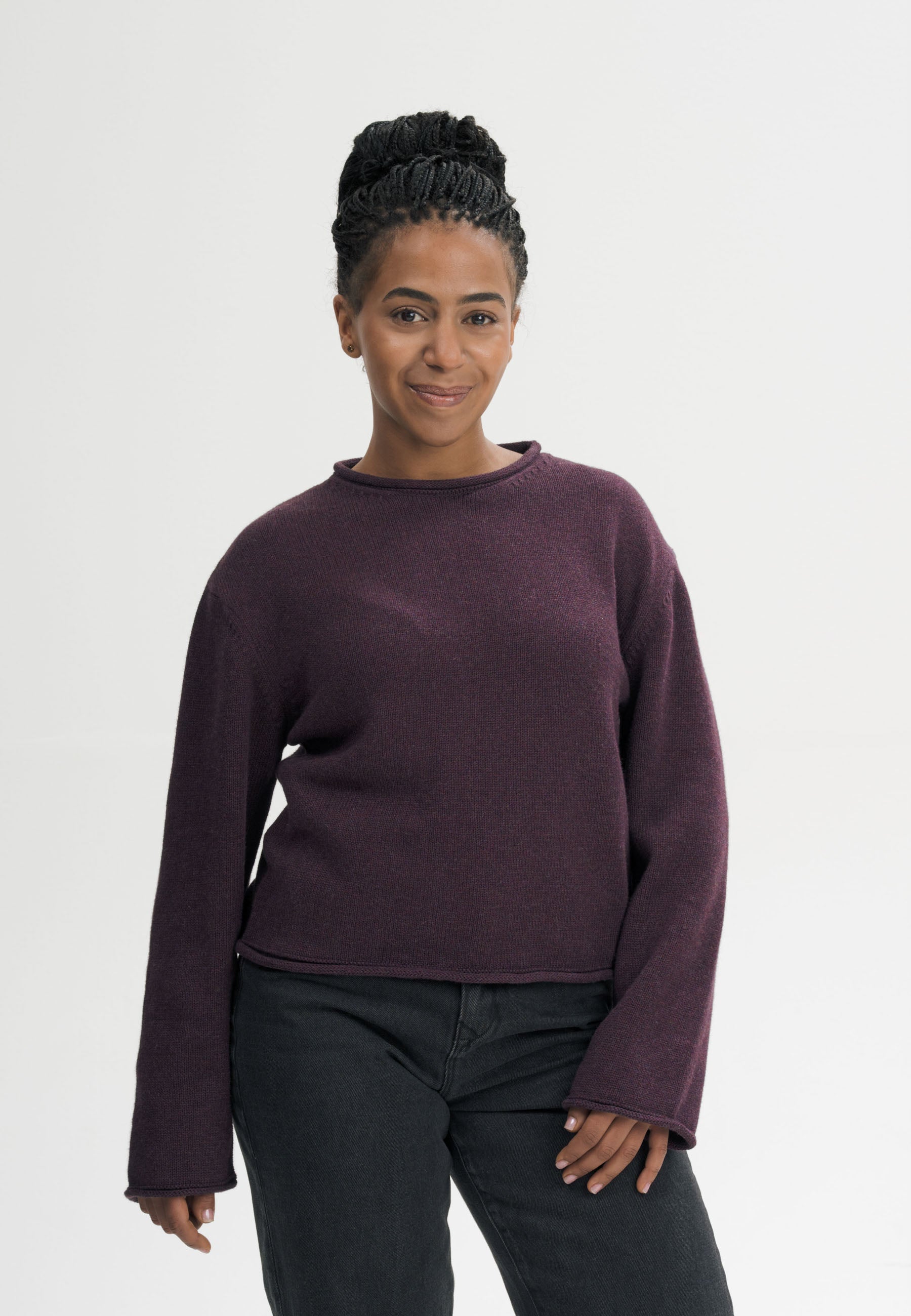 pullover geetha elderberry melange