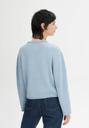 pullover geetha salty blue melange