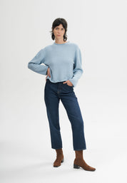 pullover geetha salty blue melange