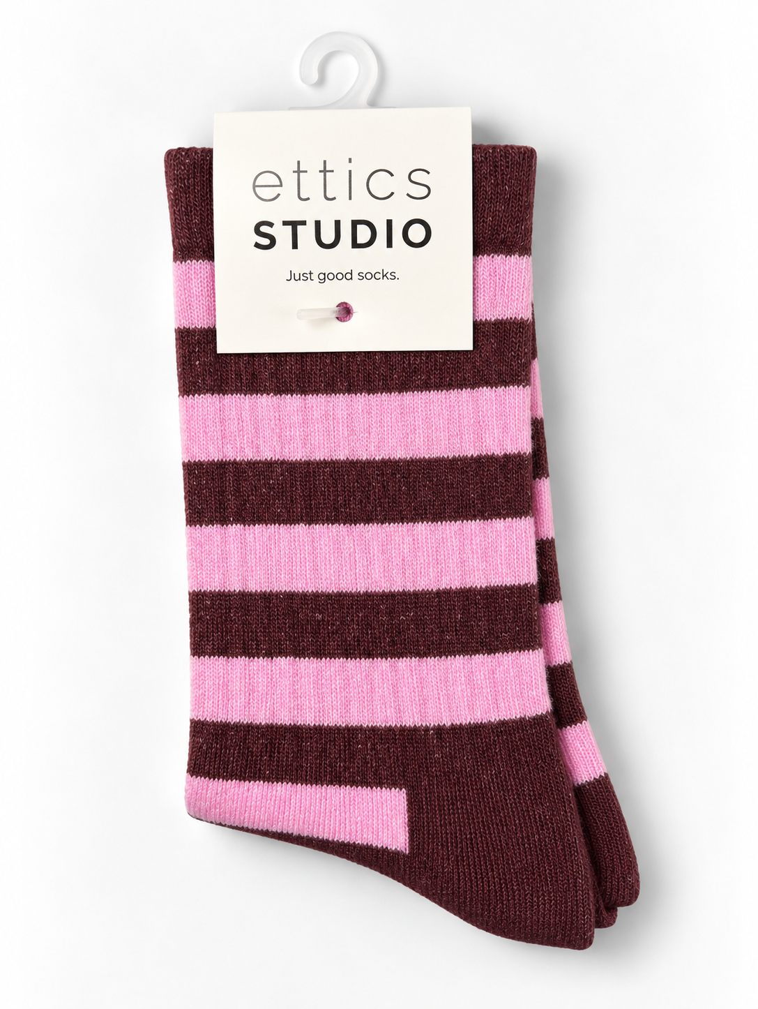 tennis sock stripes pink