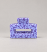 spange rectangle small dots lilac