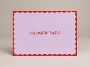 postkarte ettics STUDIO - weihnachtsmaus