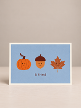 postkarte ettics STUDIO - herbst hi friend