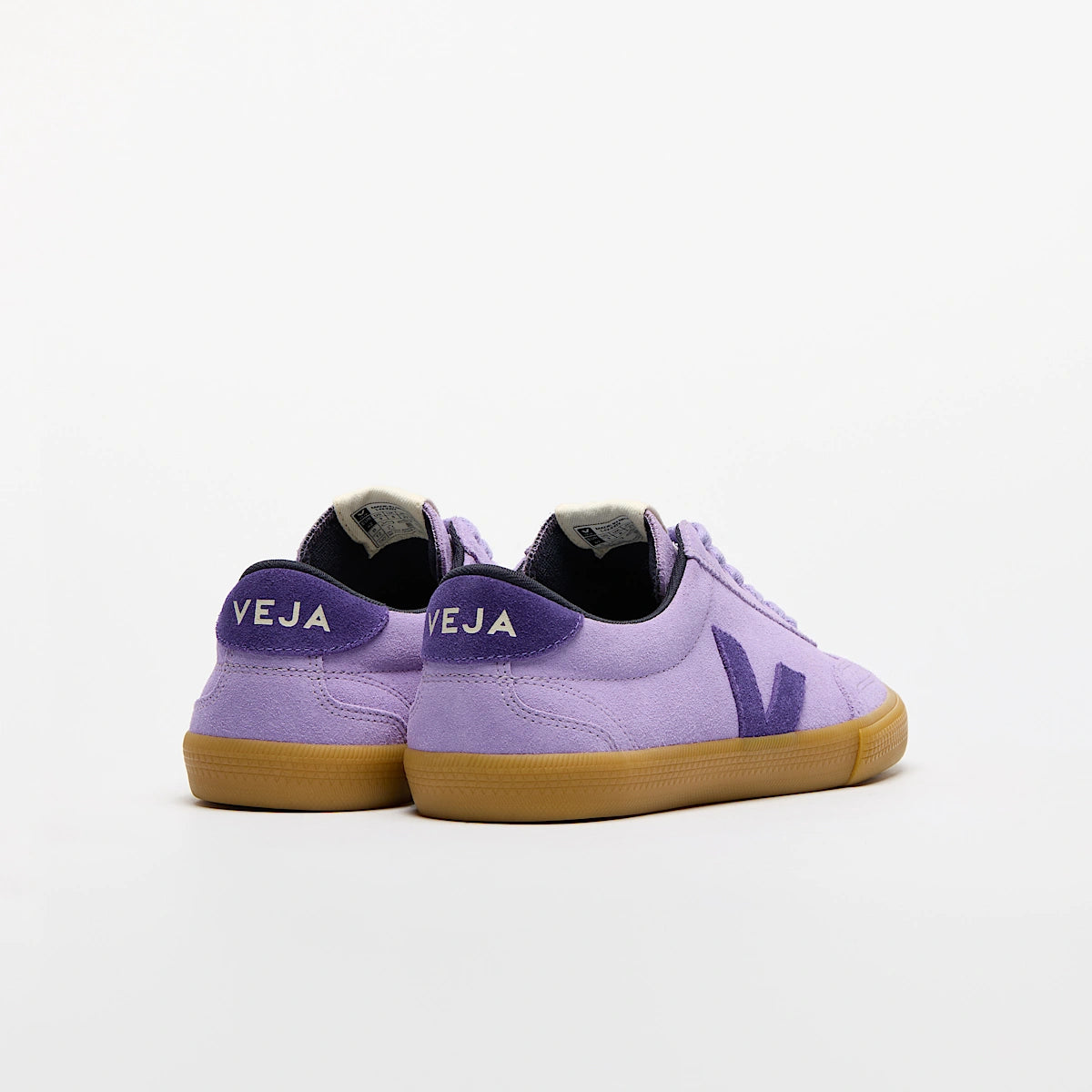 sneaker volley suede lavande purple