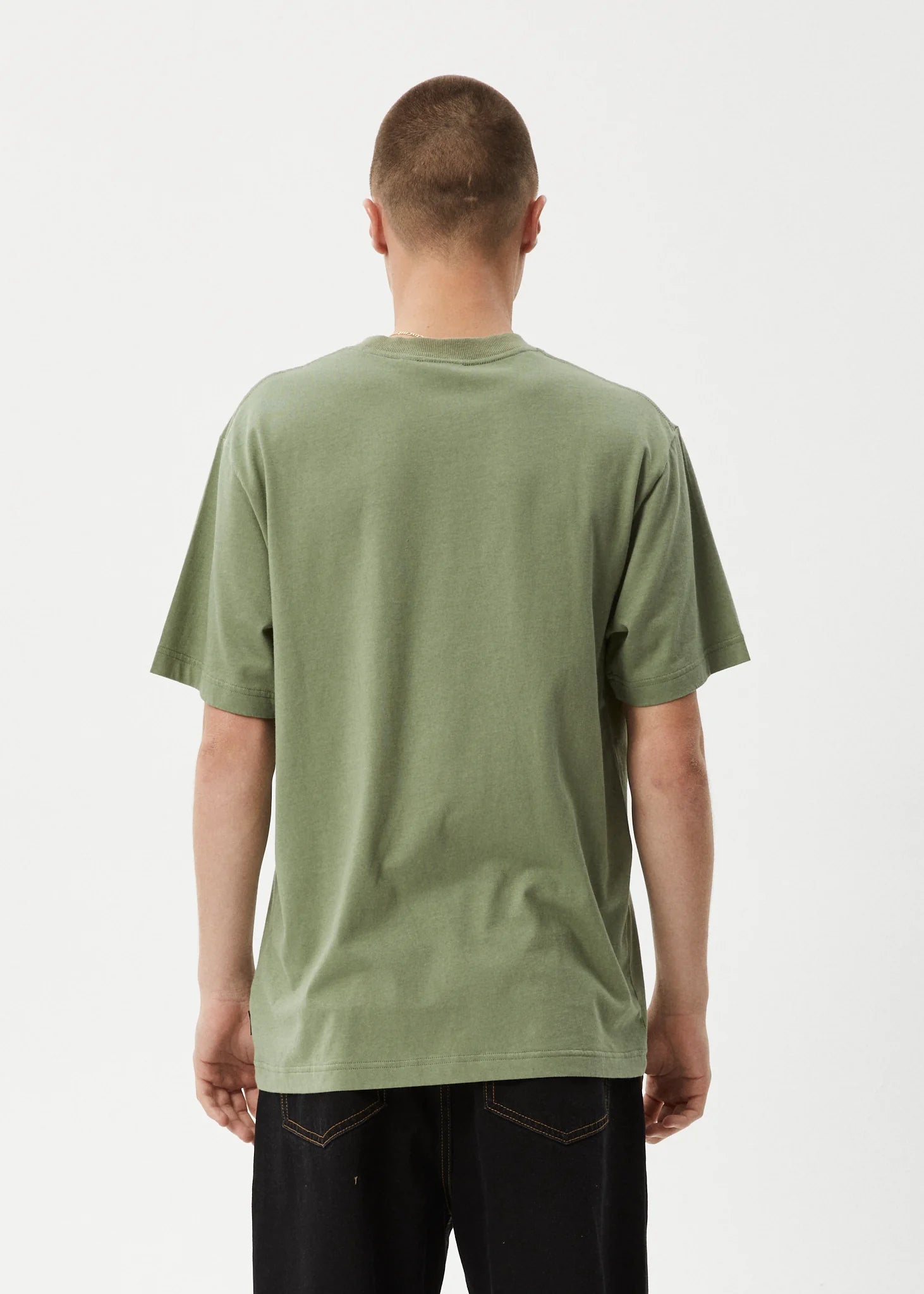 t-shirt vinyl oil green