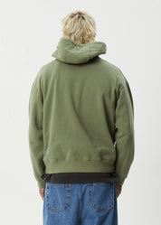 hoodie webhead oil green