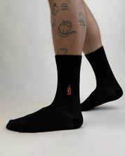 sock embroidery sriracha