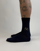sock embroidery bike