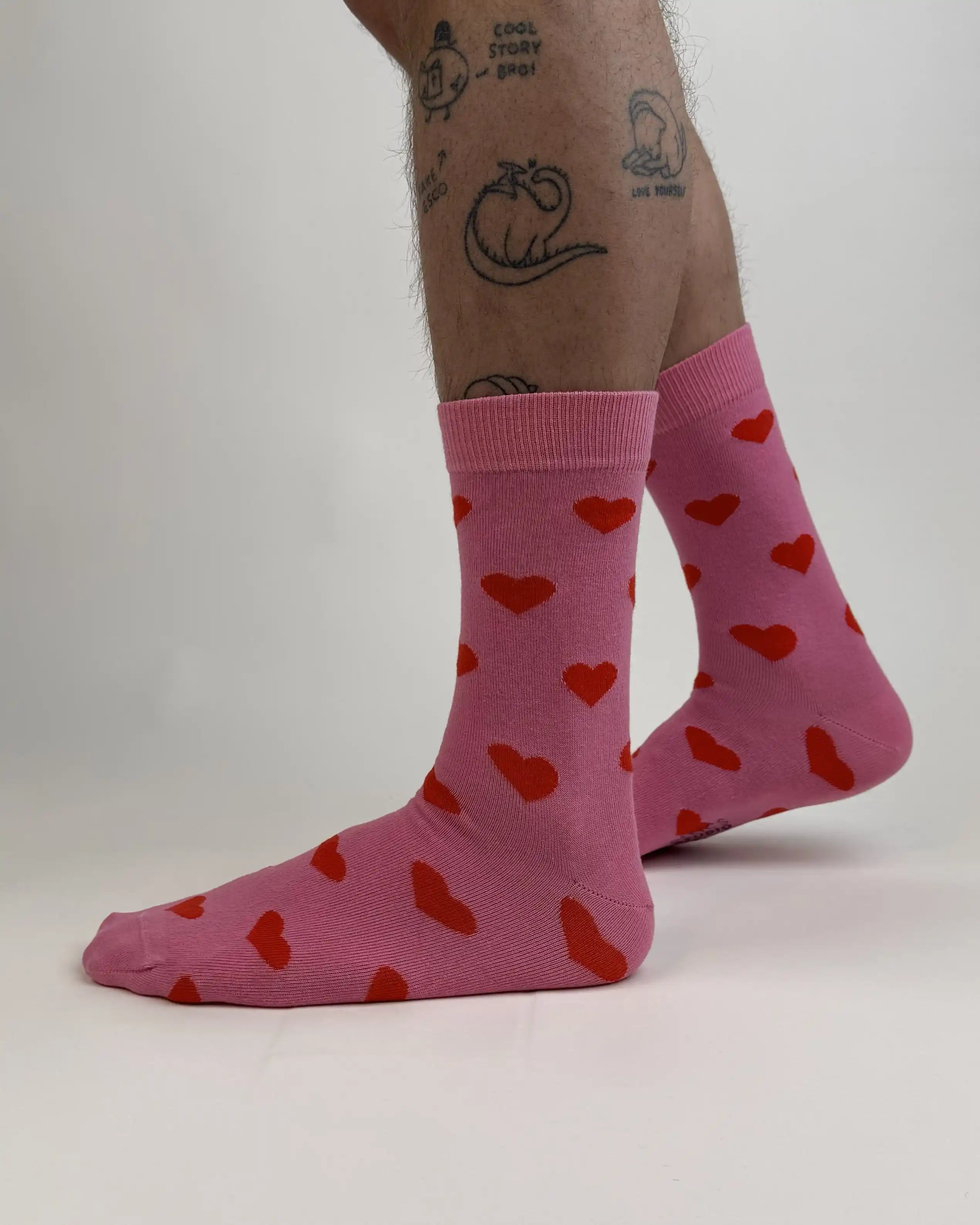 sock AOP valentine