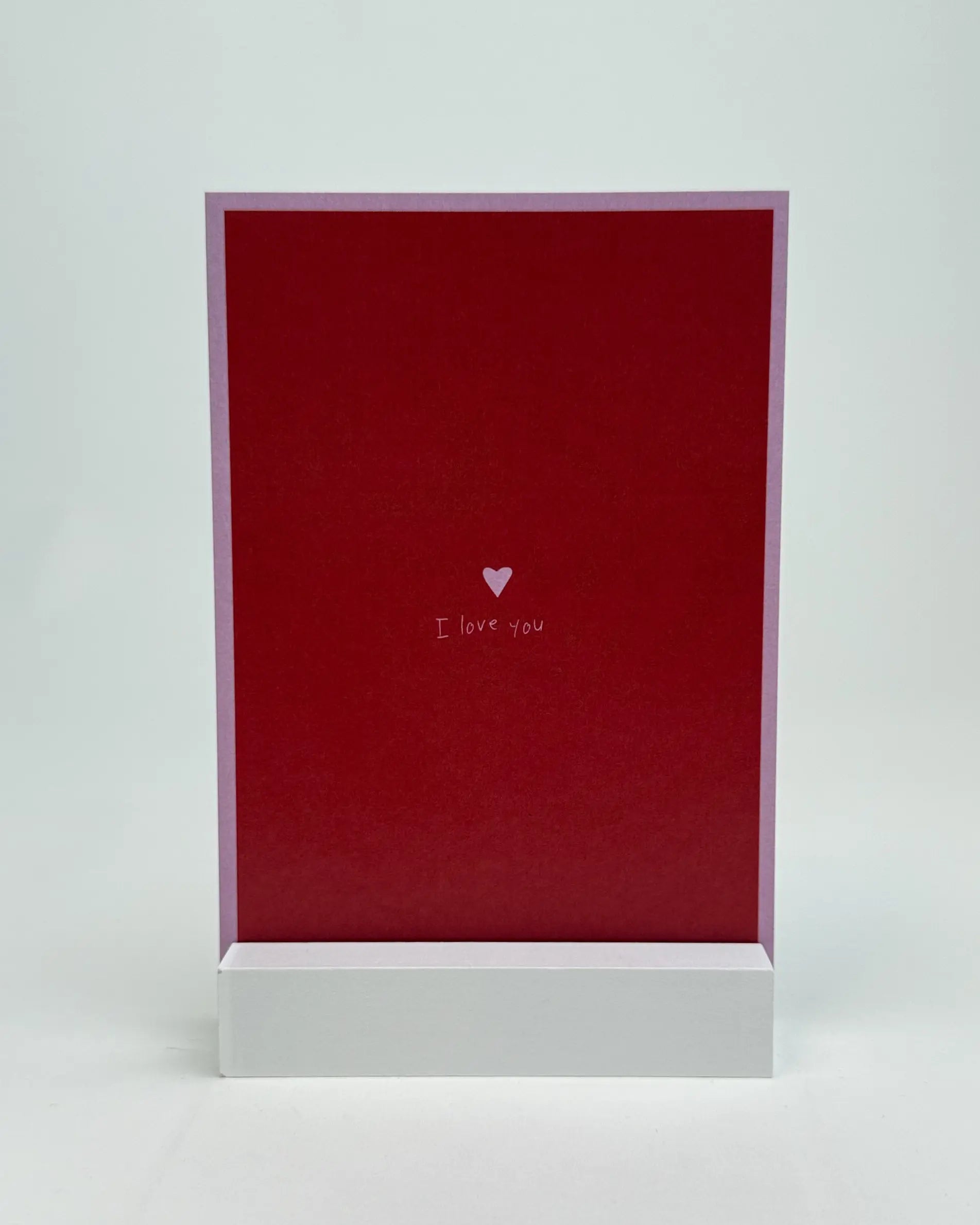 postkarte ettics STUDIO - I love you