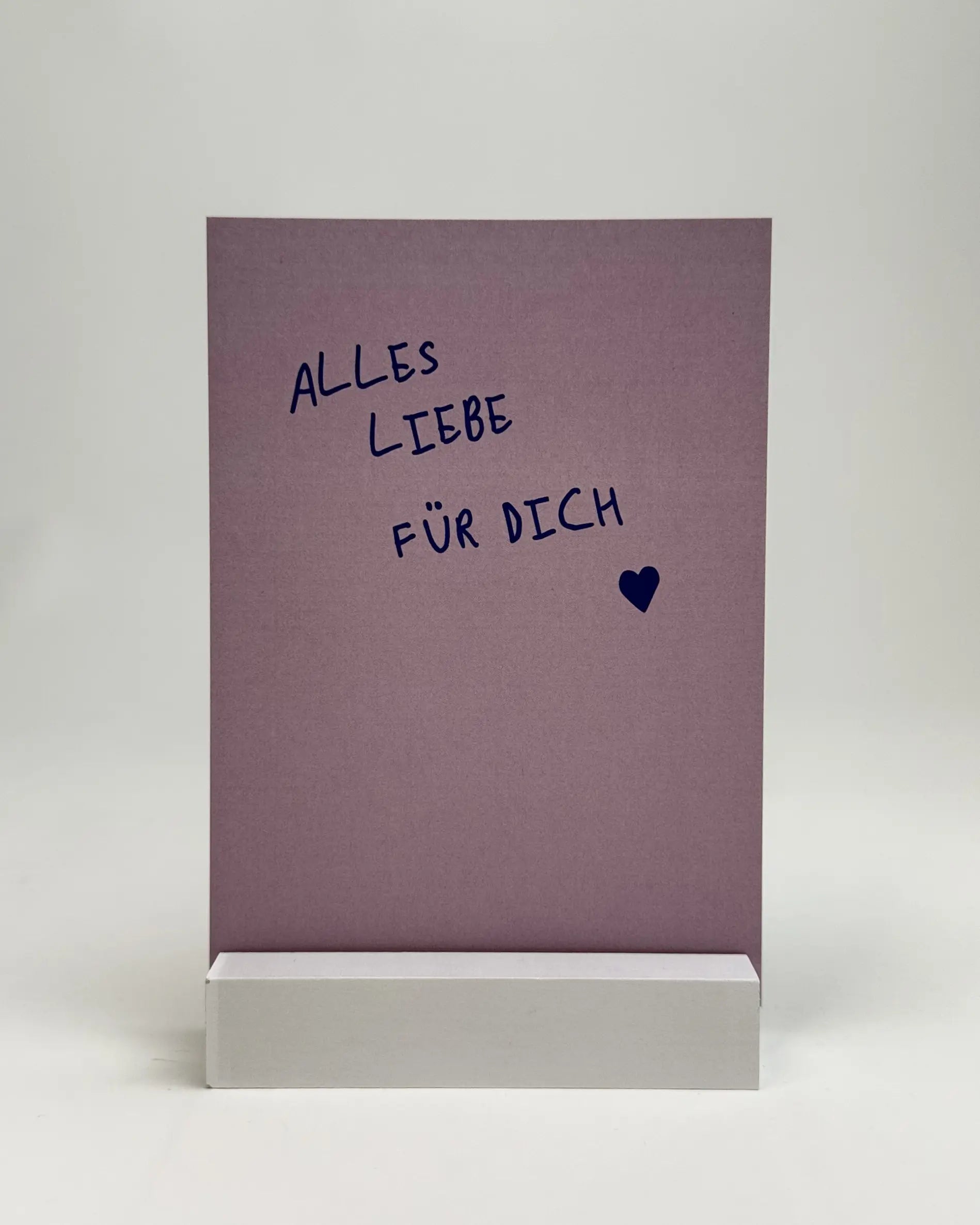 postkarte ettics STUDIO - ALLES LIEBE FÜR DICH