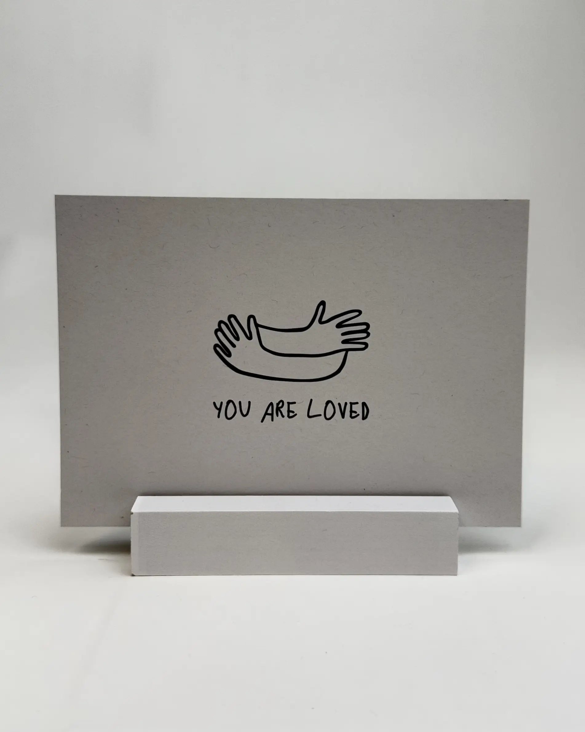 postkarte ettics STUDIO - you are loved