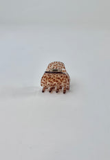 spange triangle brown dots