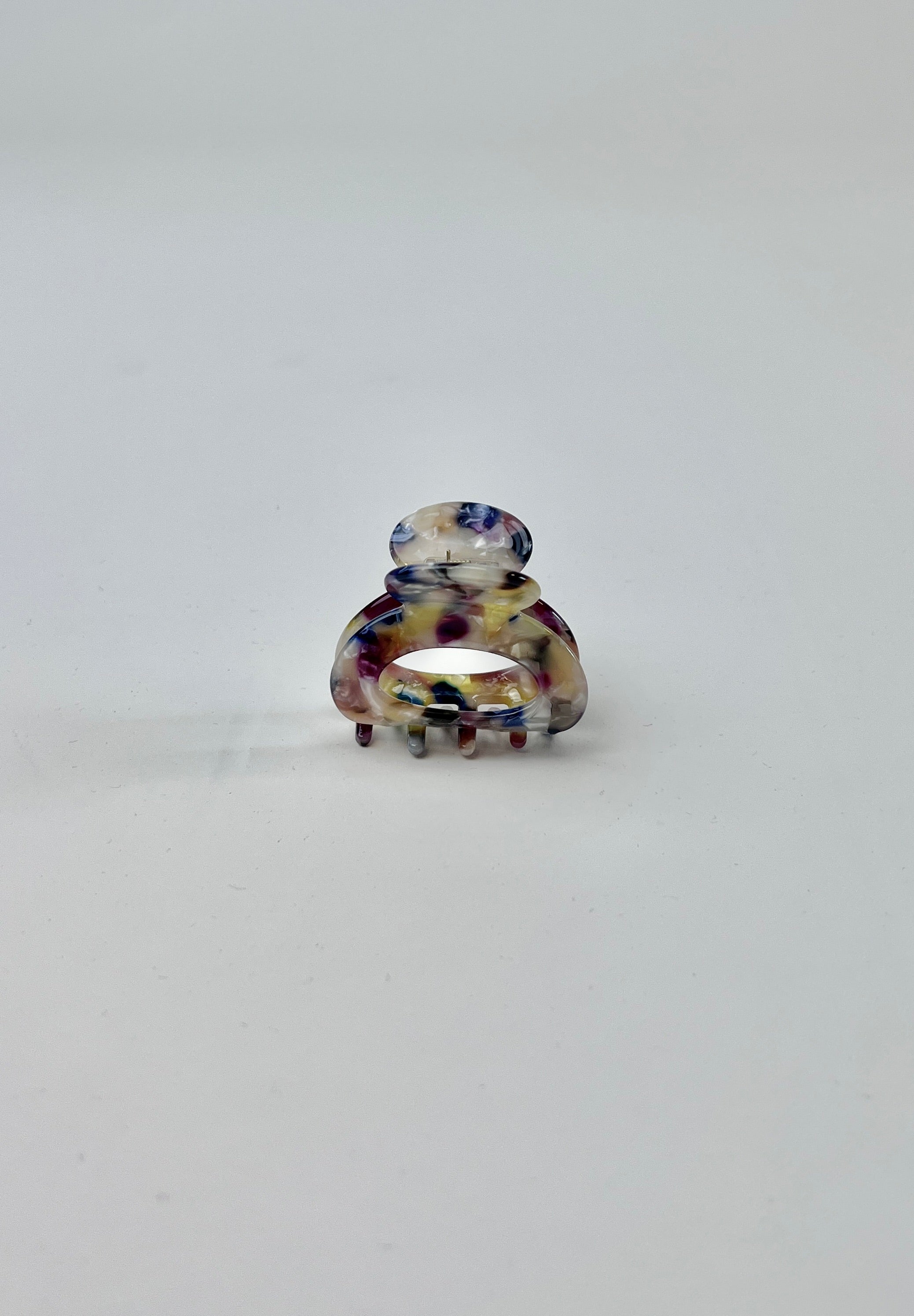 spange oval mini confetti